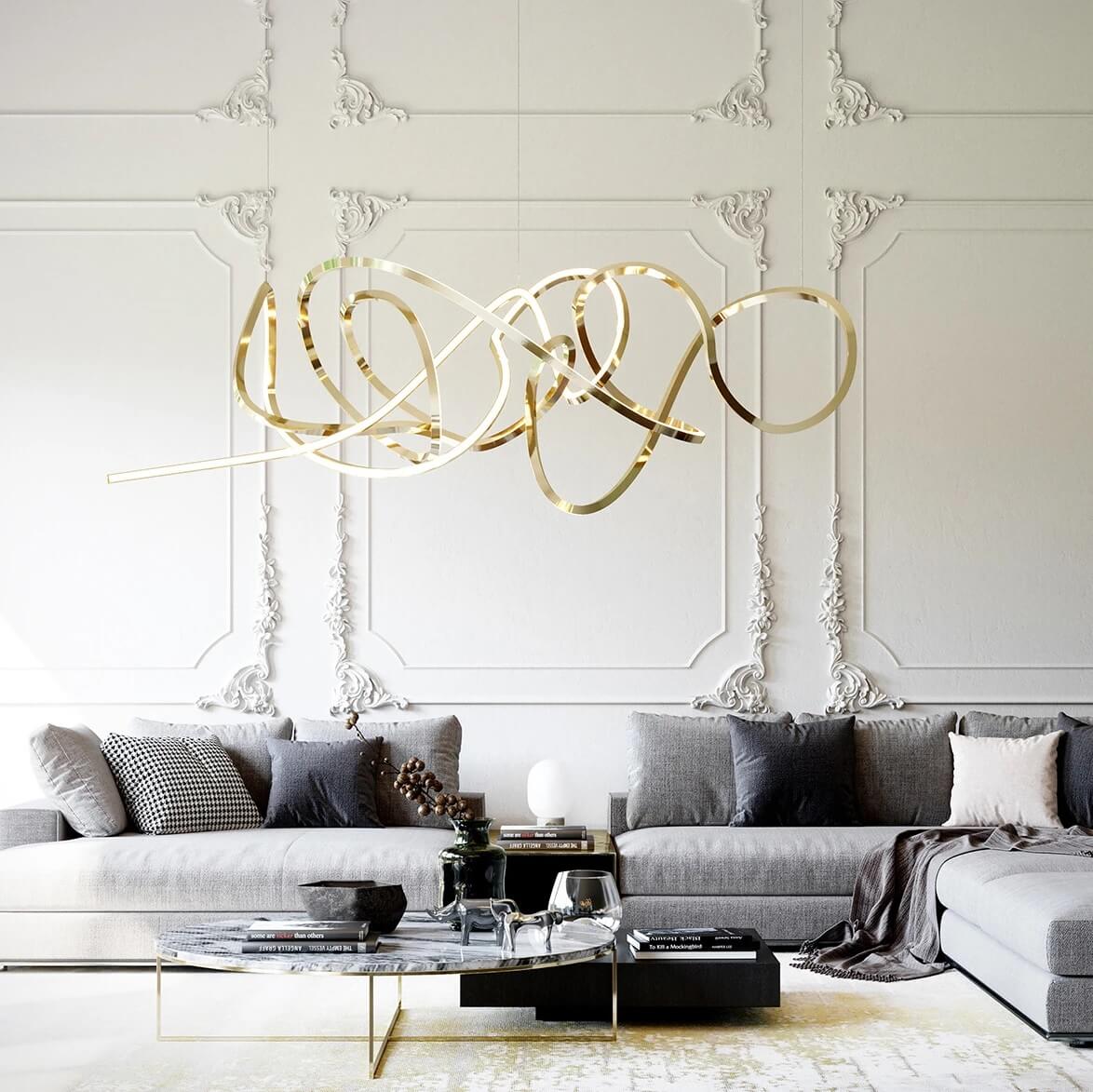 Dezign Lover Blog | Home Design Trend in 2021: Sculptural Lighting